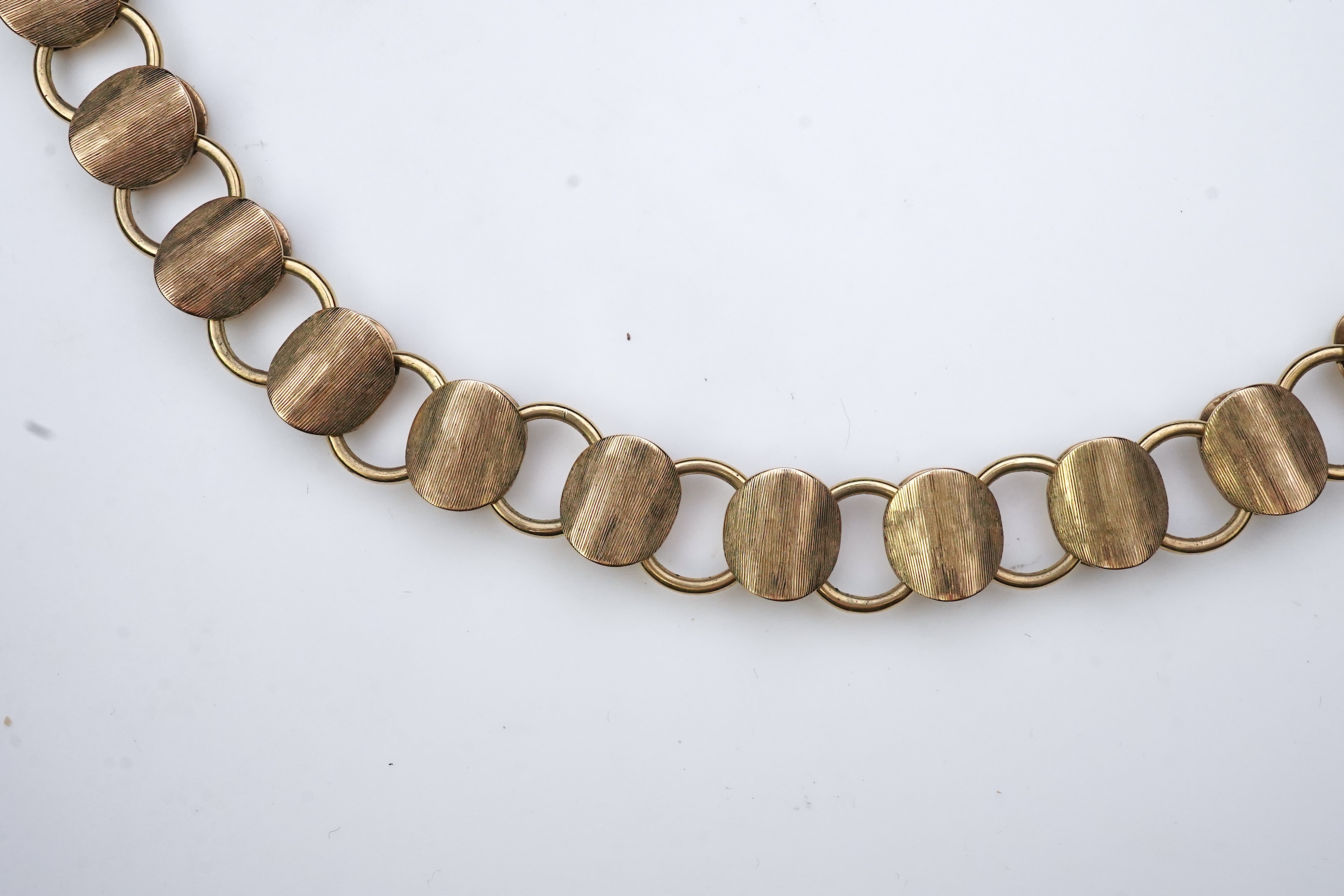 A gold necklace, circa 2000